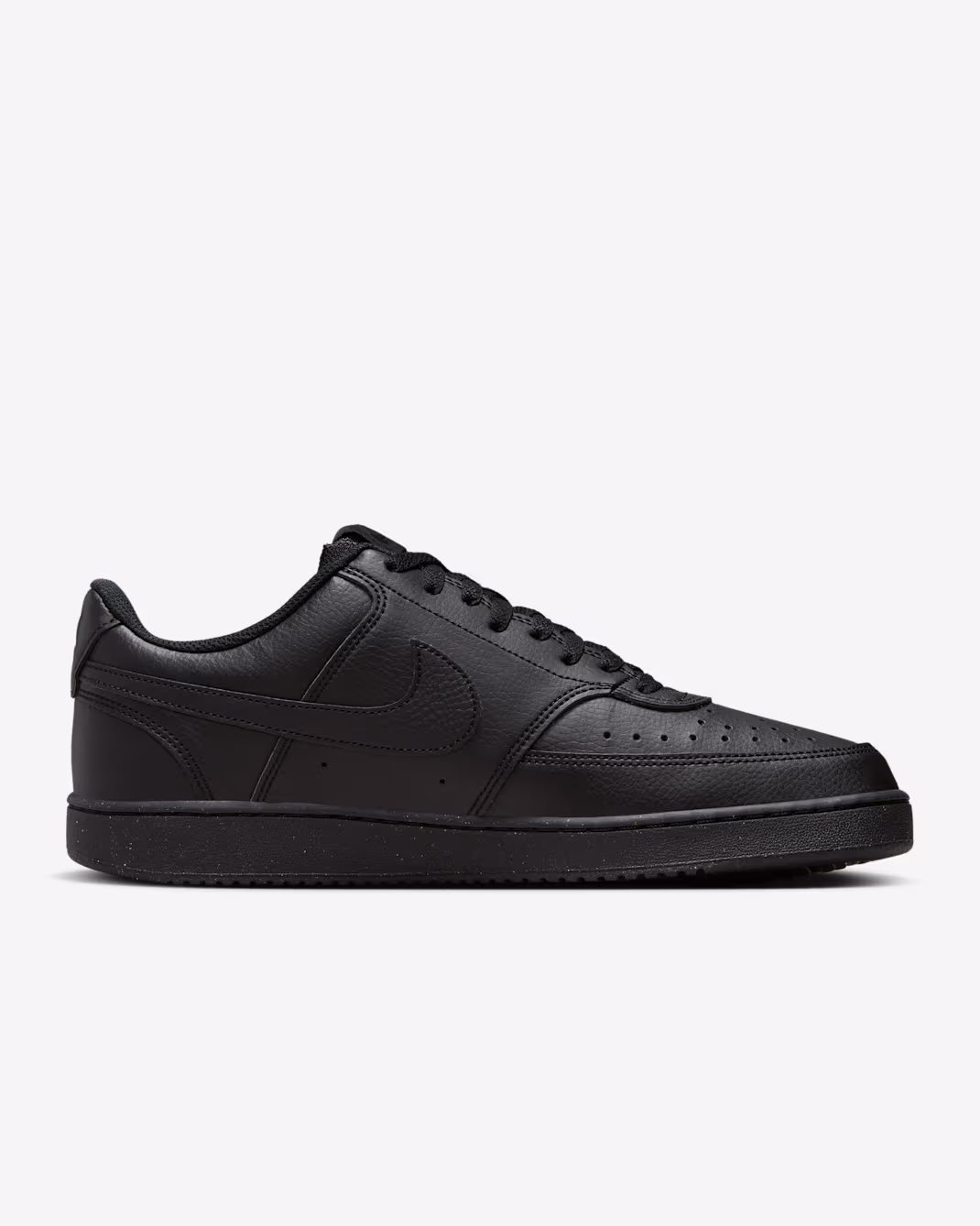Nike Court Vision Low Next Nature "Black" view 3