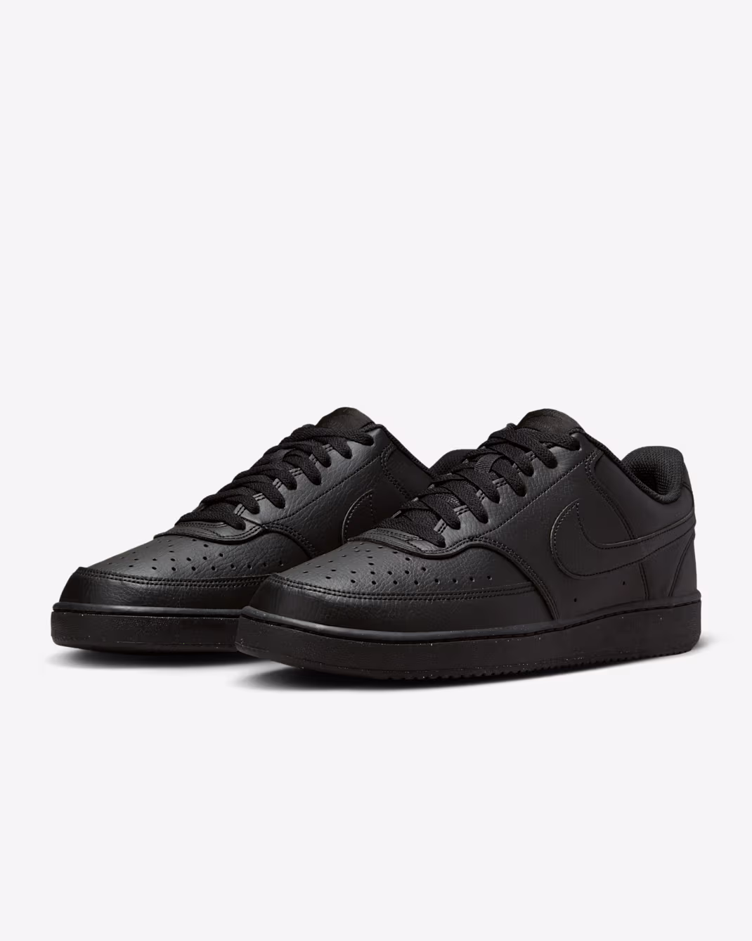 Nike Court Vision Low Next Nature "Black" view 5