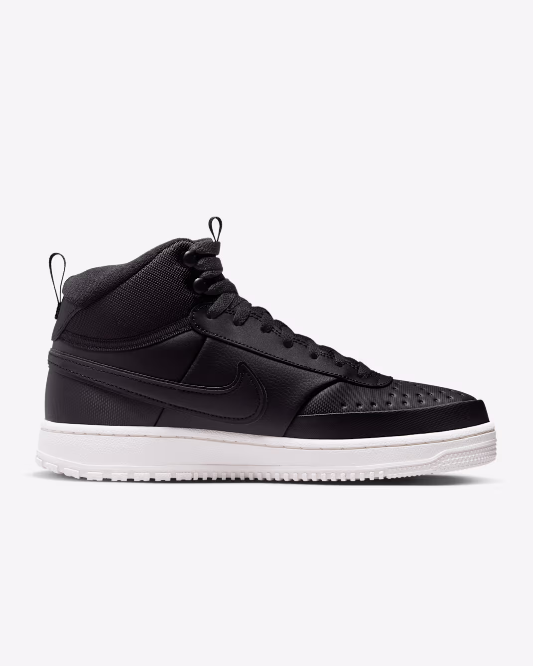 Nike Court Vision Mid Men's Winterized Shoes "Phantom/Black" view 8