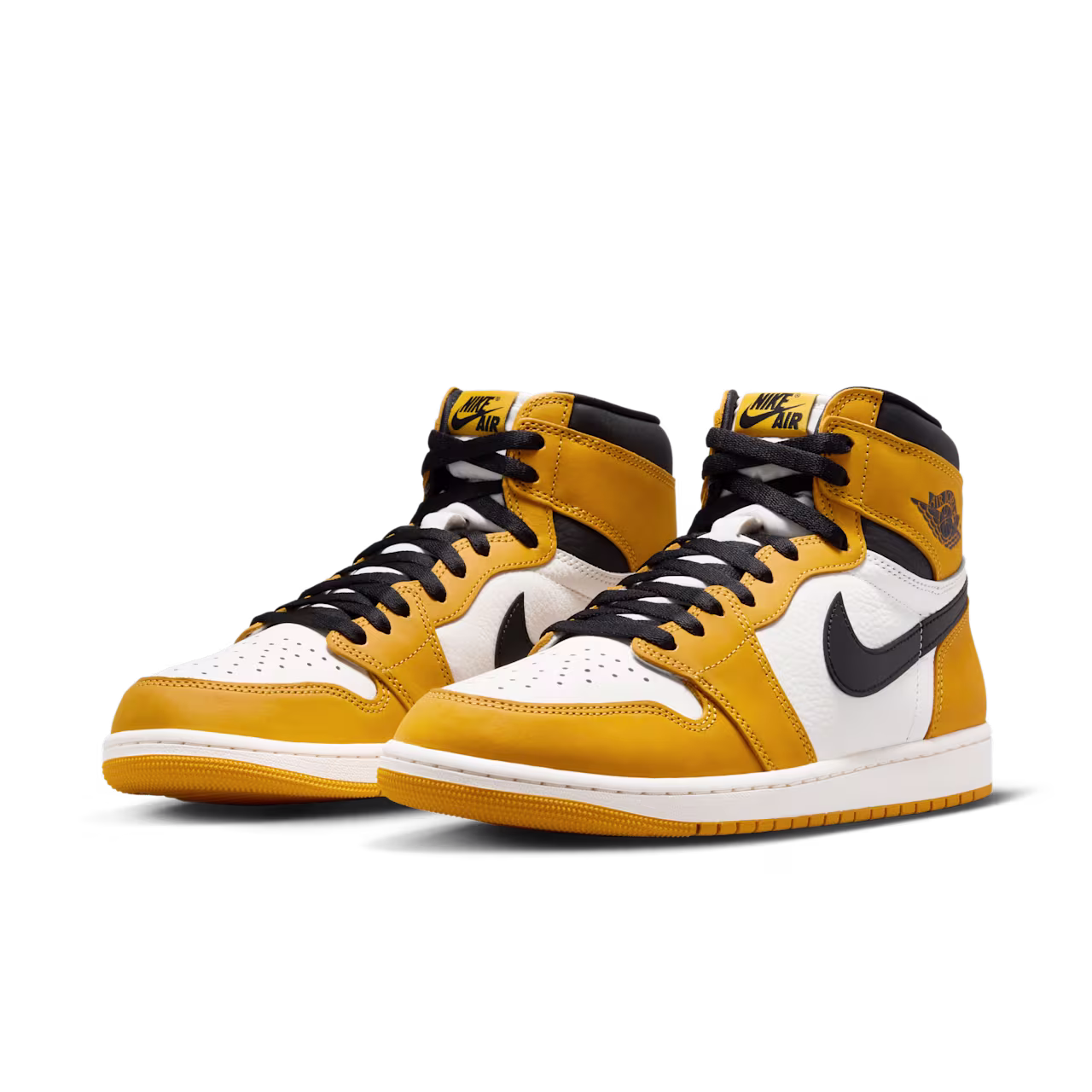 Air Jordan 1 High OG "Yellow Ochre" view 5