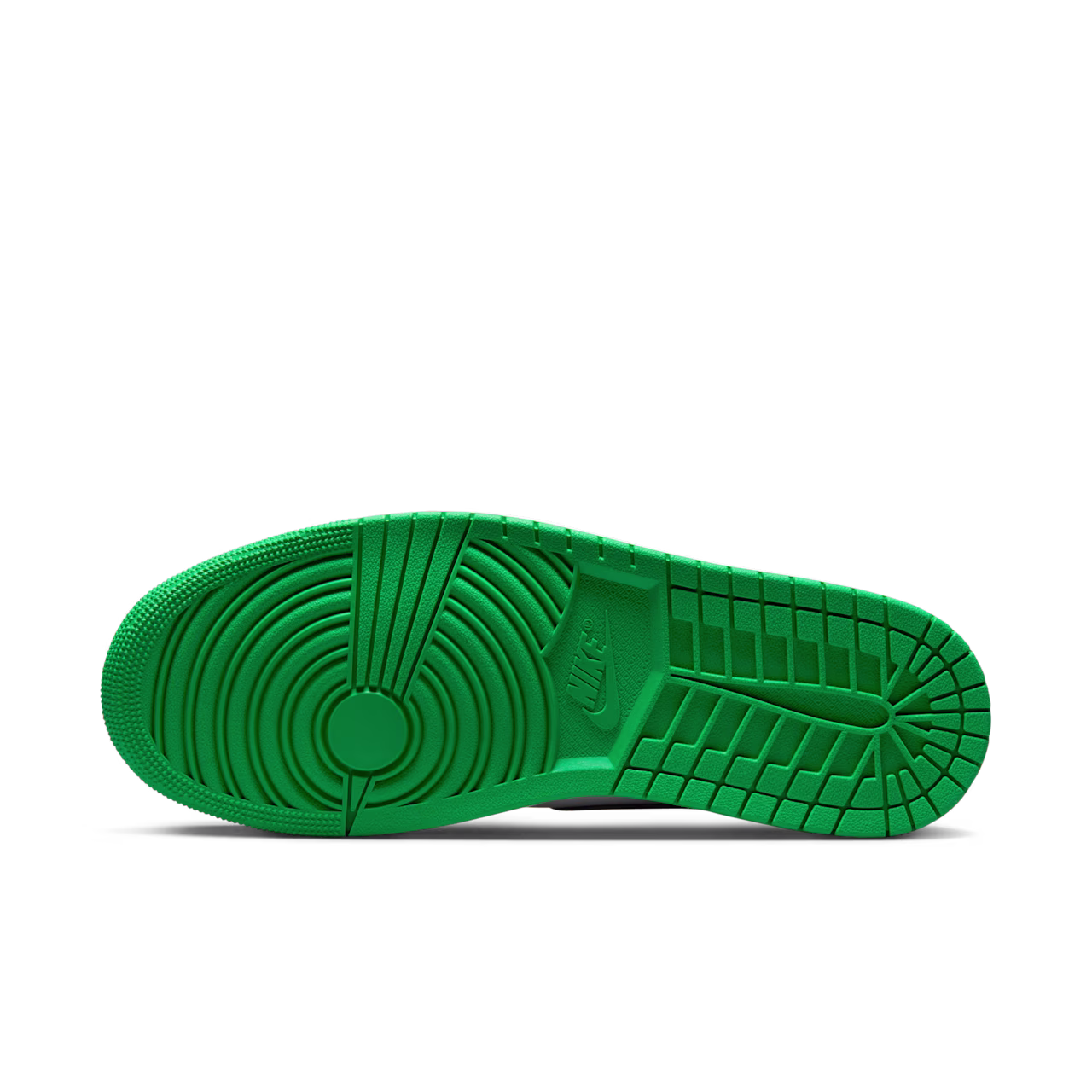 Air Jordan 1 High "Black and Lucky Green" view 2