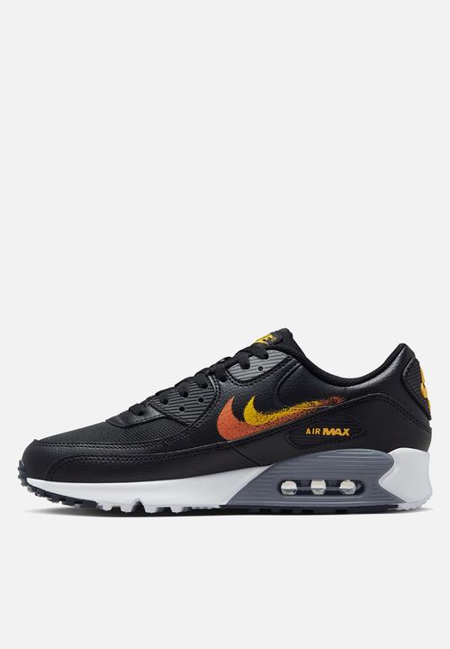 Air Max 90 "Black/Safety orange"