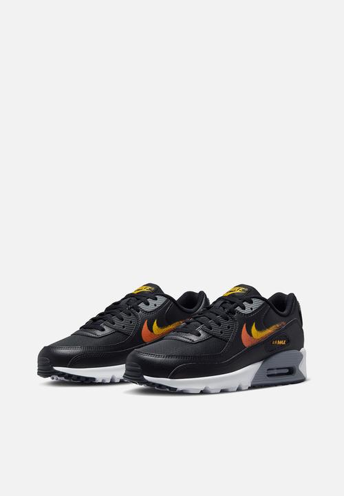 Air Max 90 "Black/Safety orange" view 3