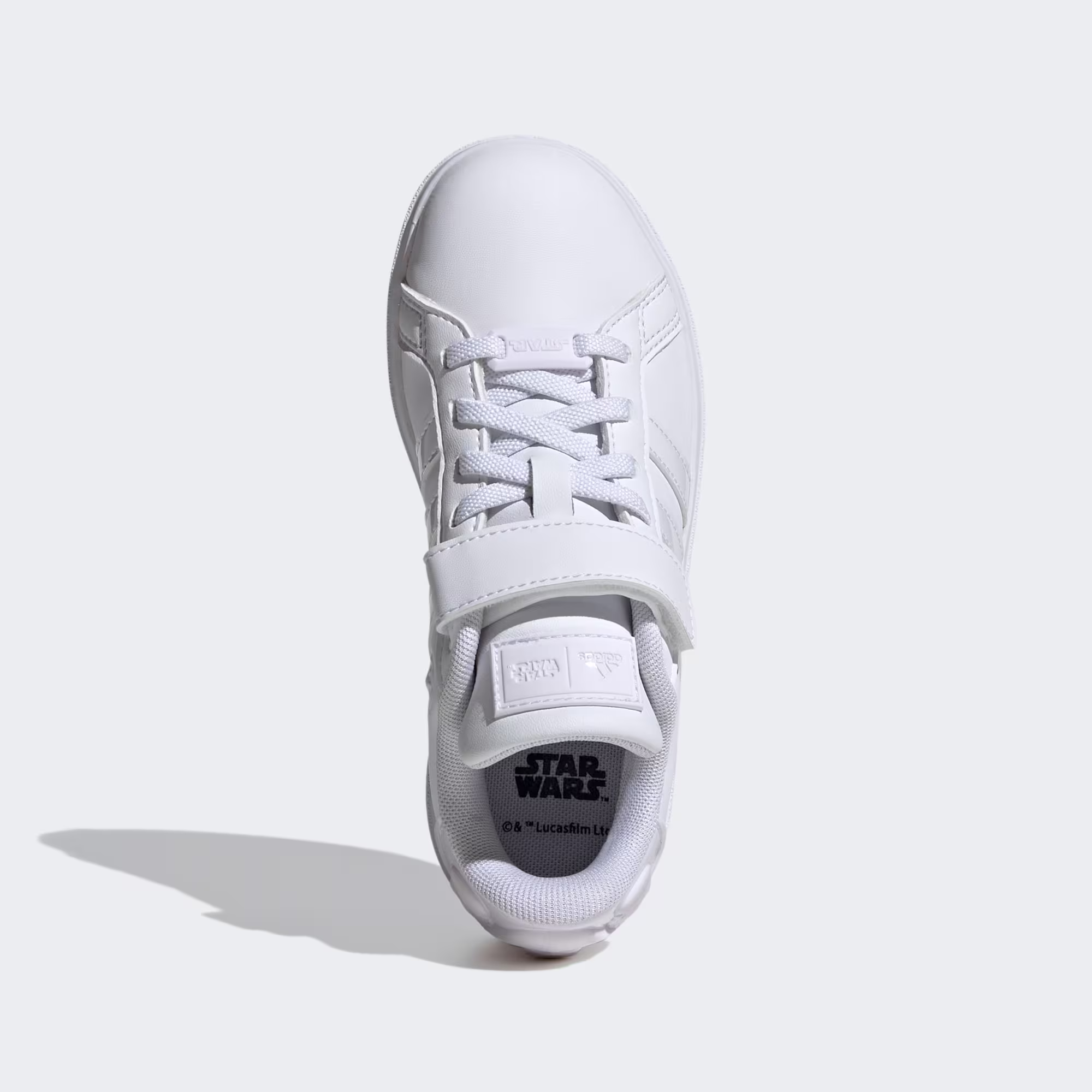 ADIDAS STAR WARS GRAND COURT 2.0 KIDS' SHOES "Cloud White" view 2