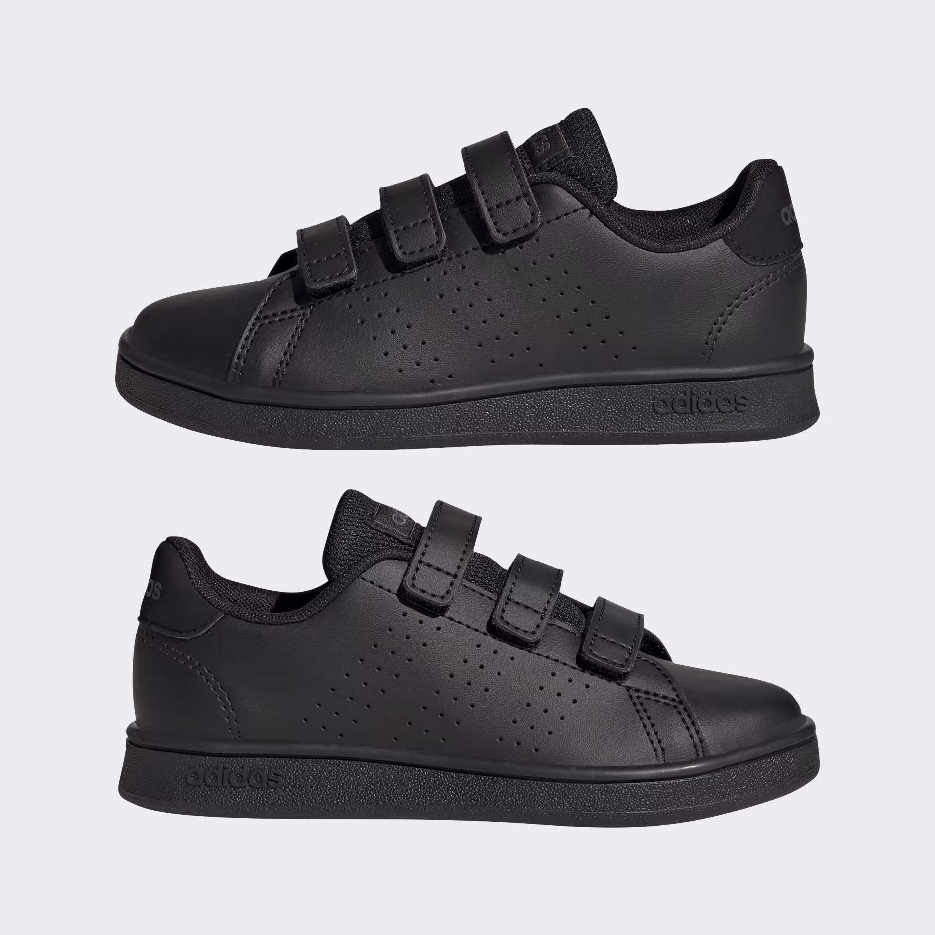  Advantage Court Lifestyle Hook-and-Loop Shoes view 6