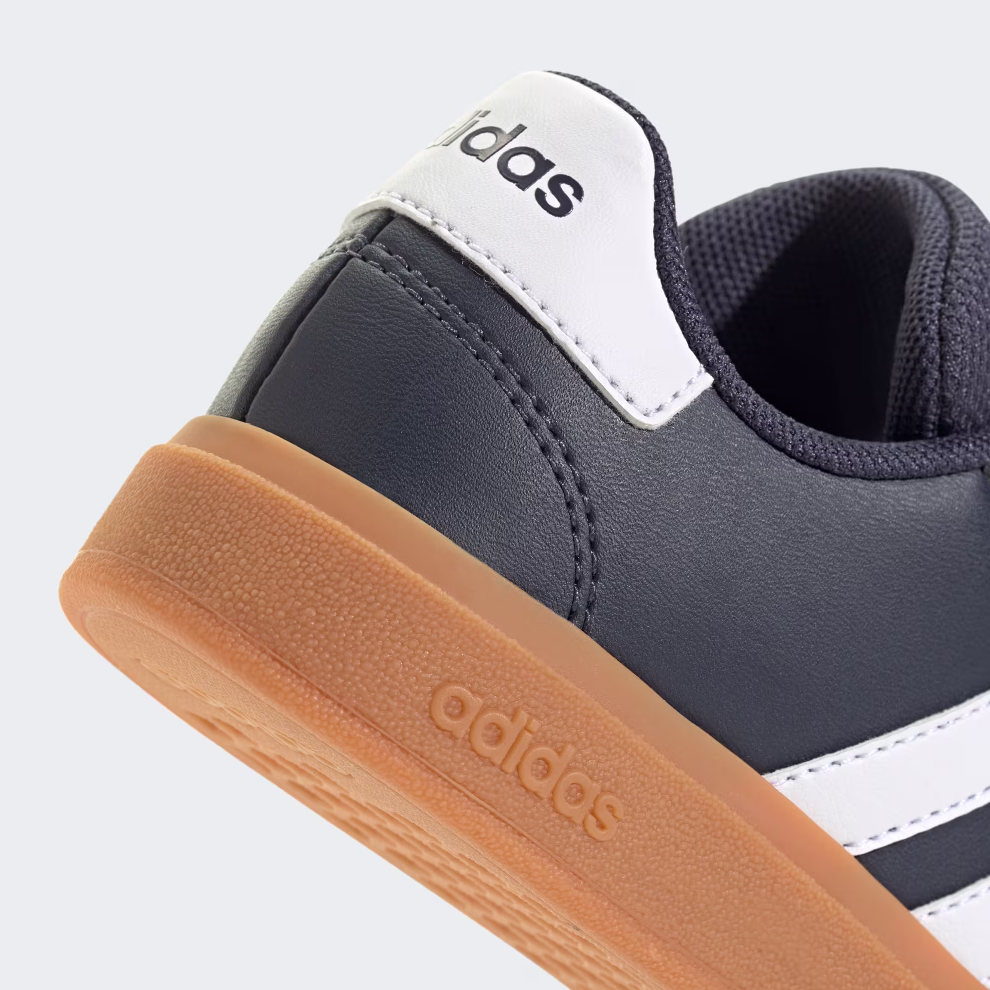 Grand Court Lifestyle Lace-Up Tennis Shoes "Shadow Navy" view 8